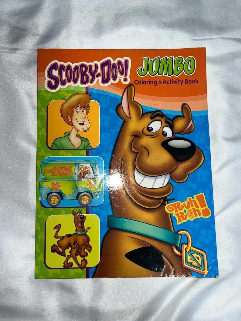 Scooby-Doo Jumbo Coloring & Activity Book 2008 Hanna-Barbera Kids Cartoon